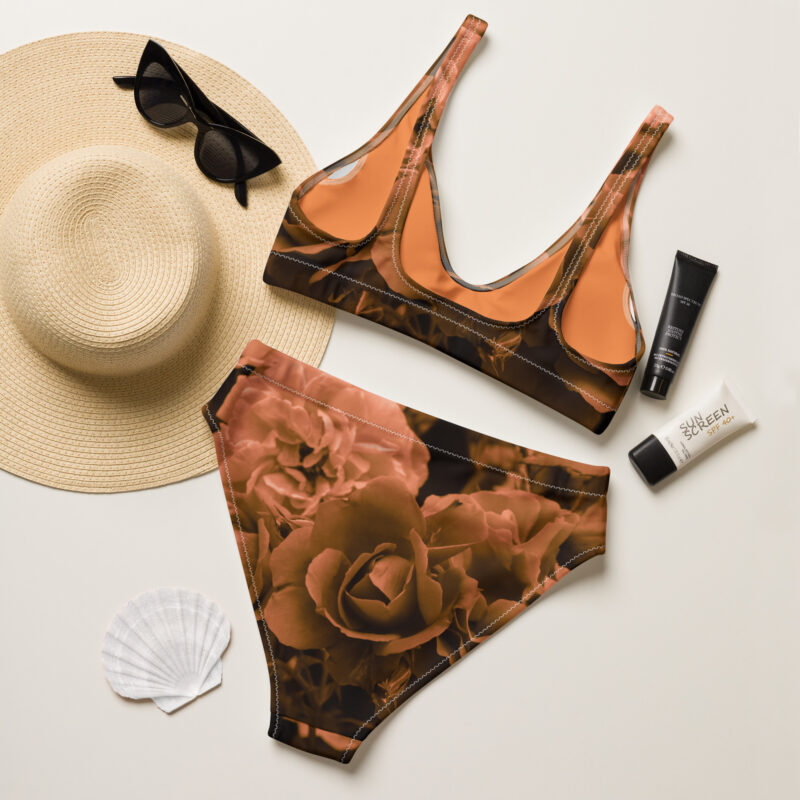 All over print recycled high waisted bikini white back 67e4371170d6d.jpg