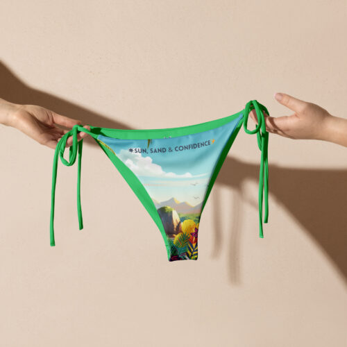 All over print recycled string bikini bottom white front 67e6d7f3676bc.jpg