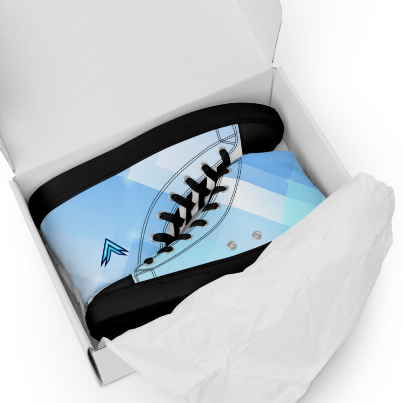 Mens high top canvas shoes black front 67dd7b483f105.jpg