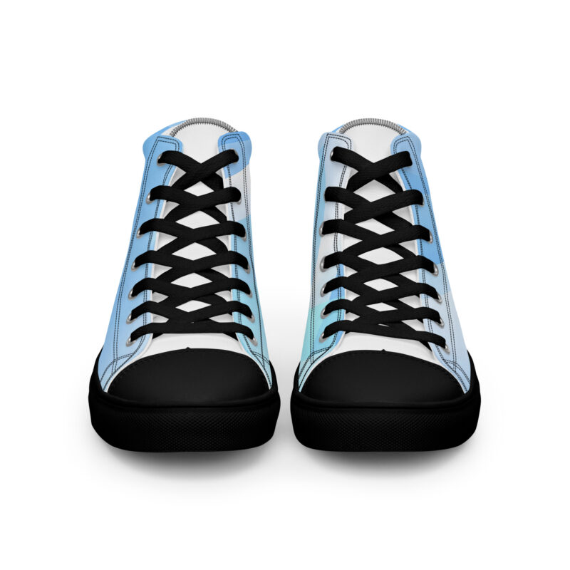 Mens high top canvas shoes black front 67dd7b483f945.jpg