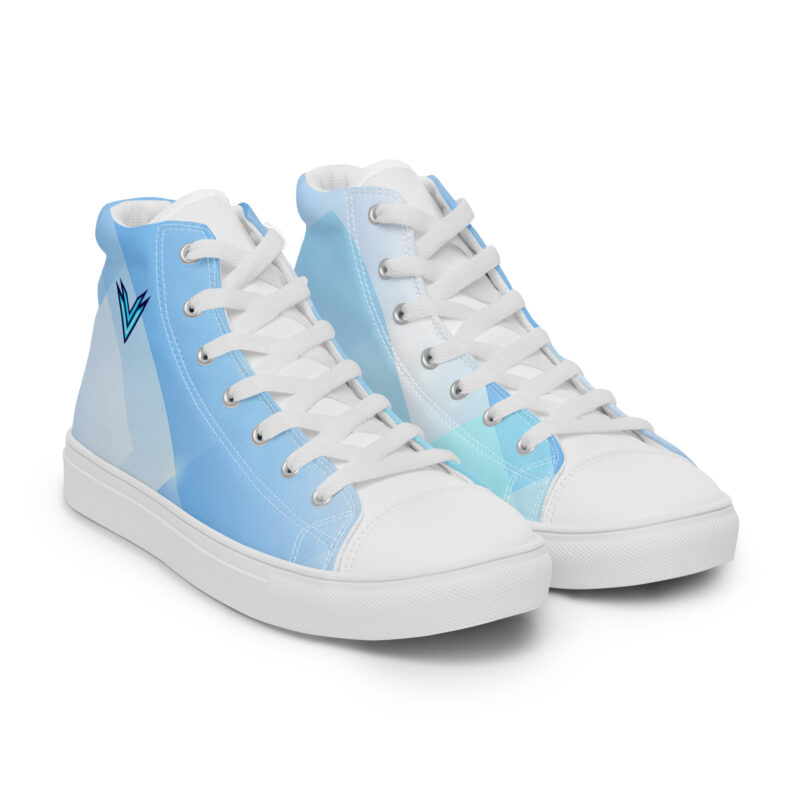 Mens high top canvas shoes white right front 67dd7b484669d.jpg
