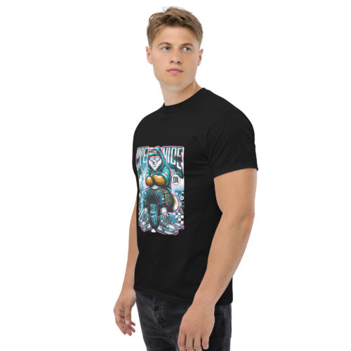 Unisex classic tee black left front 67dc491ae159c.jpg