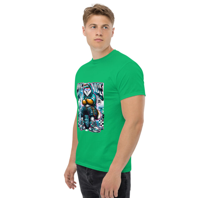 Unisex classic tee irish green left front 67dc491ae8310.jpg