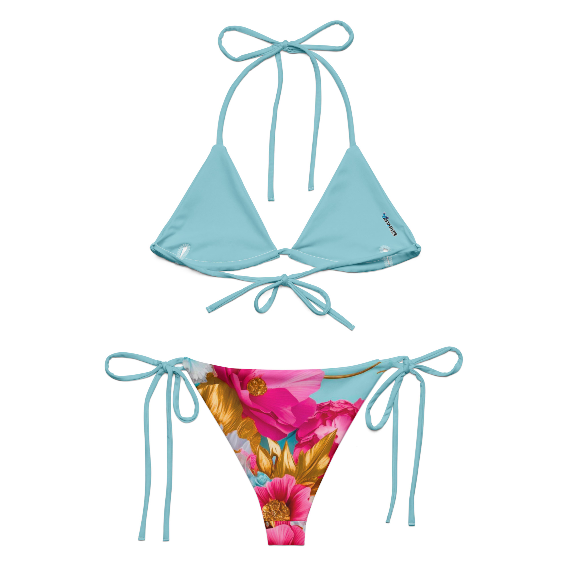 All over print recycled string bikini white back 67ebf4b00c681.jpg