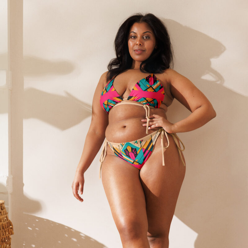All over print recycled string bikini white front 67ebf327668be.jpg