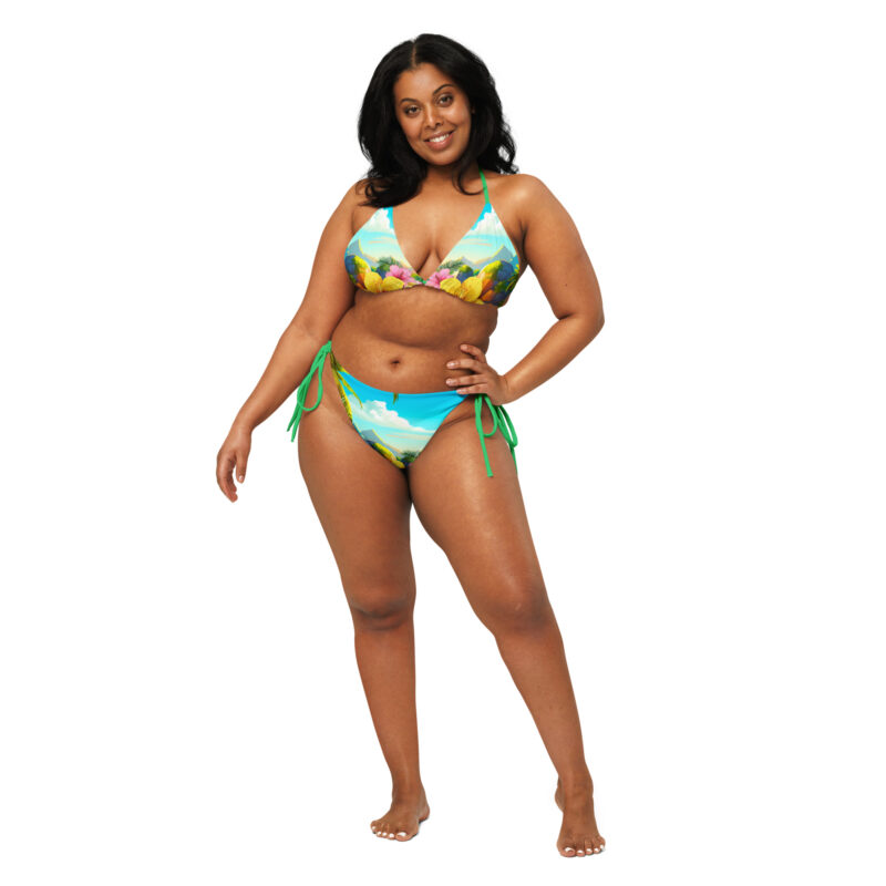 All over print recycled string bikini white front 67ebf3b08d932.jpg