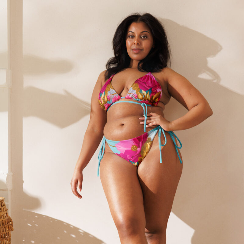 All over print recycled string bikini white front 67ebf4b00b8f2.jpg