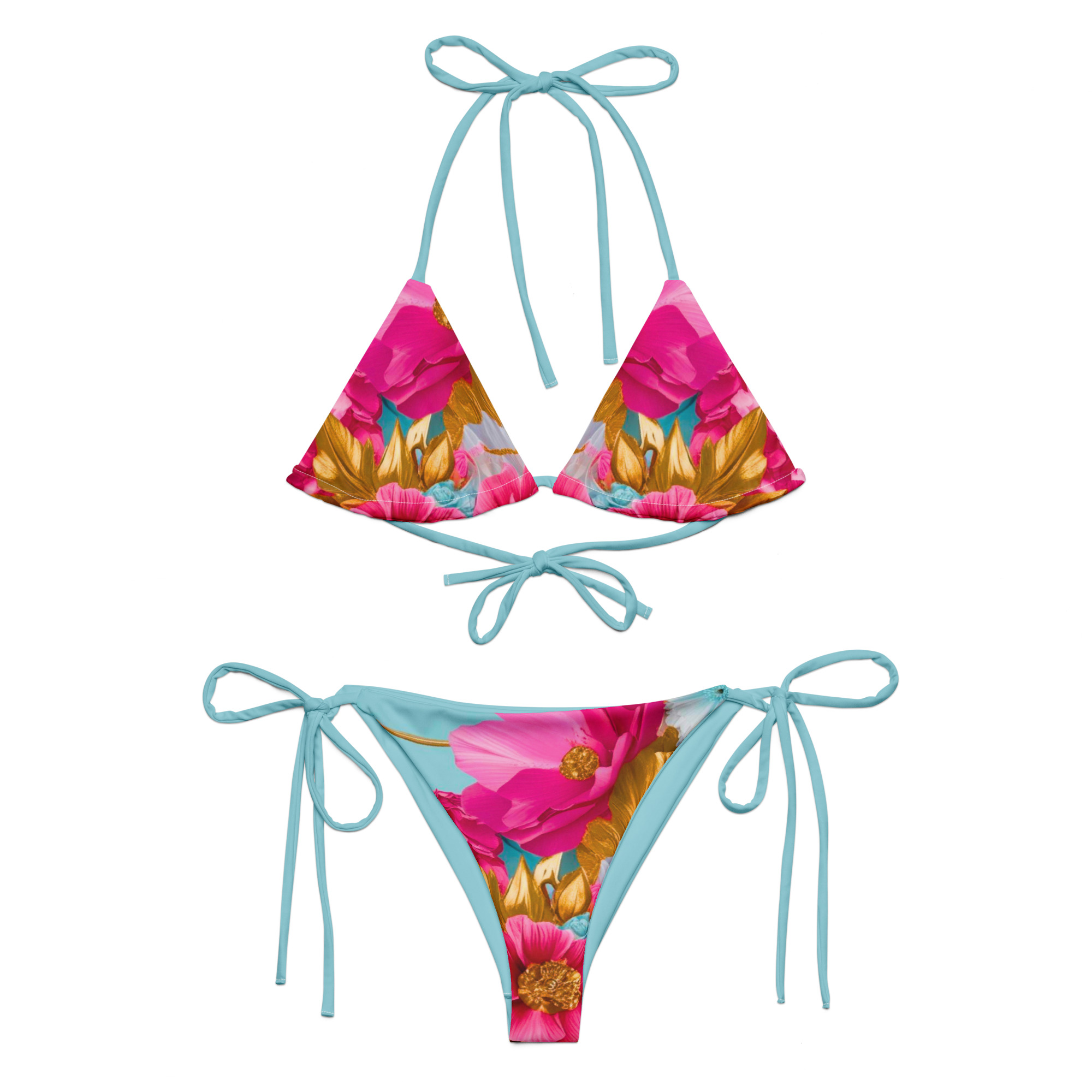 All over print recycled string bikini white front 67ebf4b00d23e.jpg