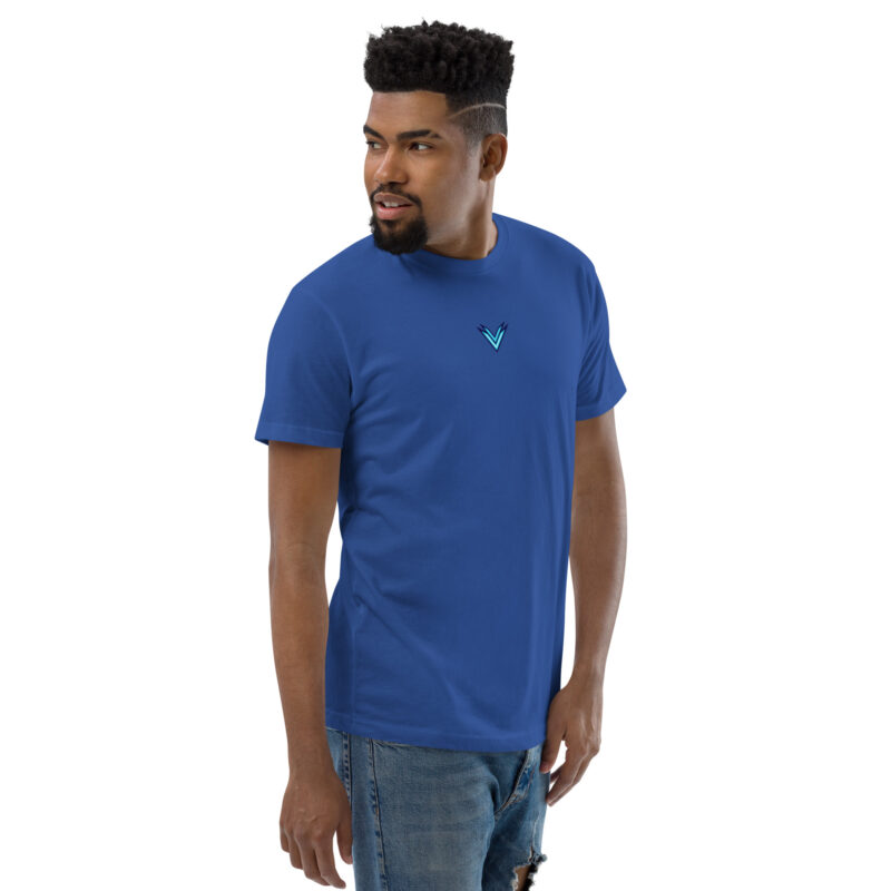 Mens fitted t shirt royal blue right front 6800cbdfa8168.jpg