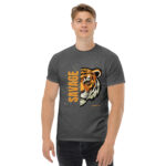 Unisex classic tee dark heather front 67ec001ee7bc1.jpg