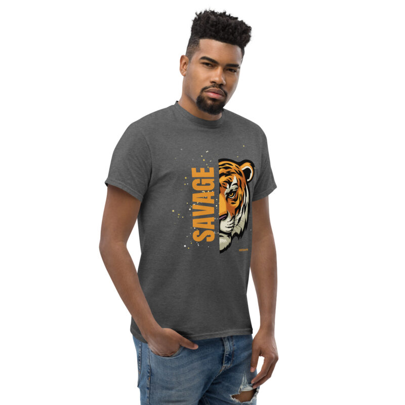 Unisex classic tee dark heather right front 67ec001e77785.jpg