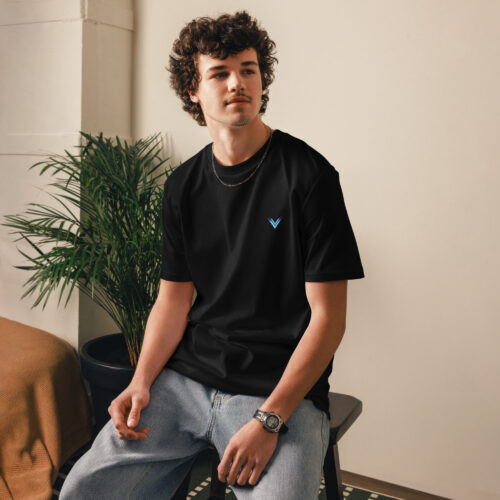 Unisex organic cotton t shirt black front 67ef99d452e8d.jpg