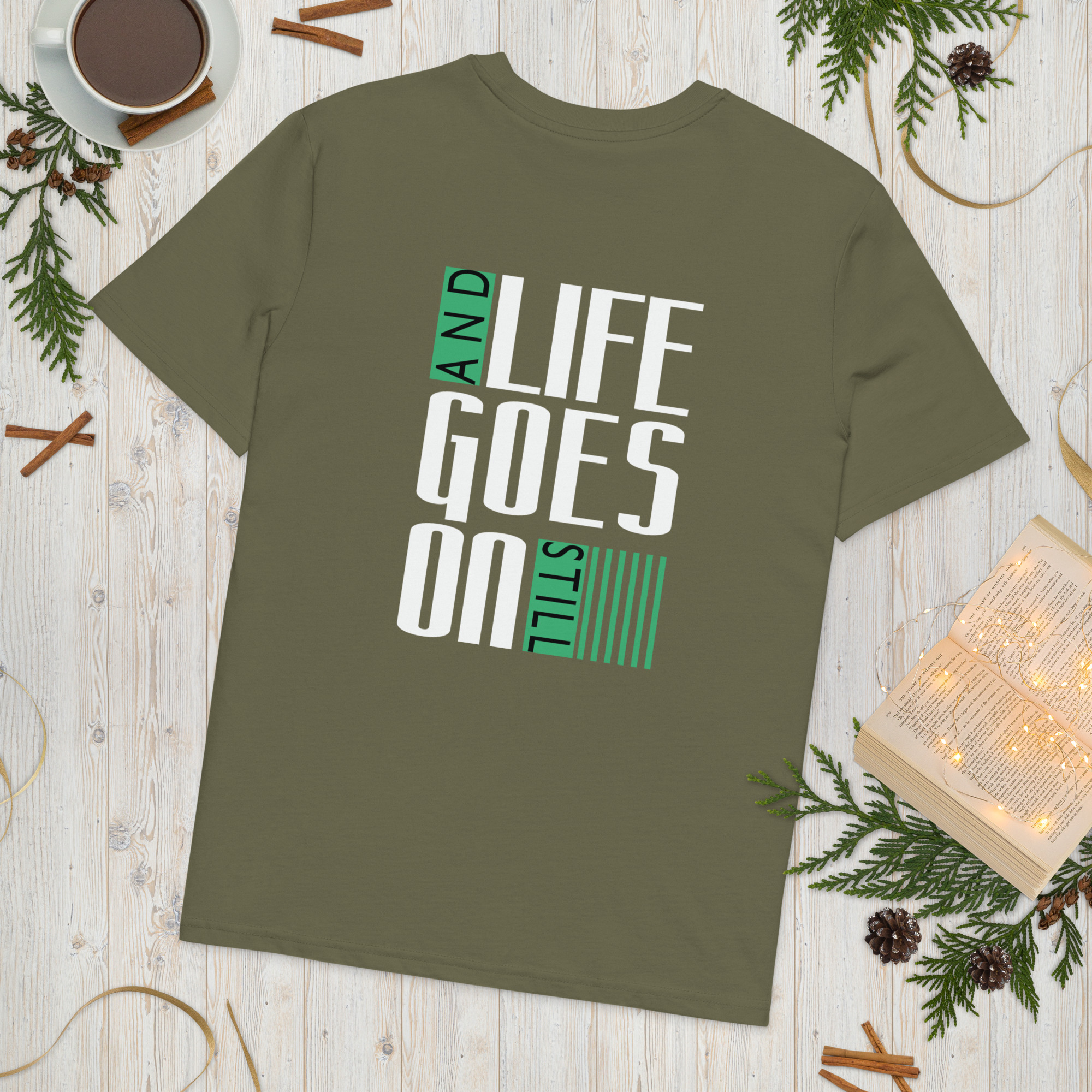 Unisex organic cotton t shirt khaki back 2 67ef99d46a82b.jpg