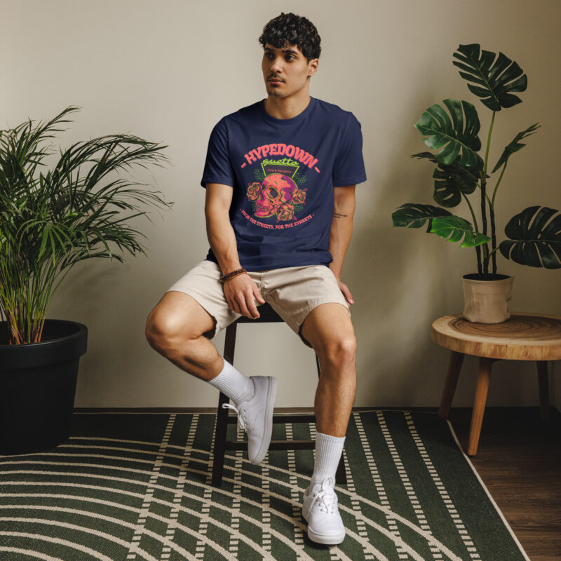 Unisex staple eco t shirt navy front 67ef9b0568b94.jpg